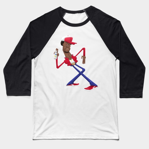 Shaolin Fantastic Baseball T-Shirt by Xander13